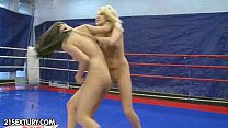 Nude Fight Club presents Larah vs. Diana Stewart
