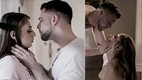 Angry Twisted step Brother Treats Sister Gia Derza Like Sex Doll