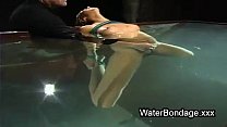 Beautiful babe cunt fingered under water