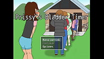 Prissy's Bladder Timer - The 2 Endings