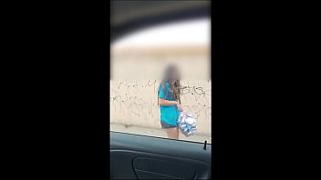young girl street can collector gets fucked by an old pervert