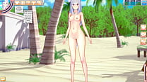 Emilia Sexy Ass animation 3d